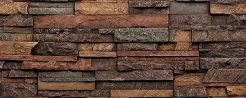 3D Stacked Stone or Brick Pattern