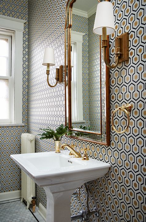 hexagon-wallpapers for bathroom Kenya