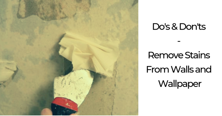 remove stains from walls and wallpaper kenya